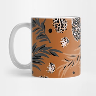 #Christmas #Pattern #Pine #Snow 17 Mug